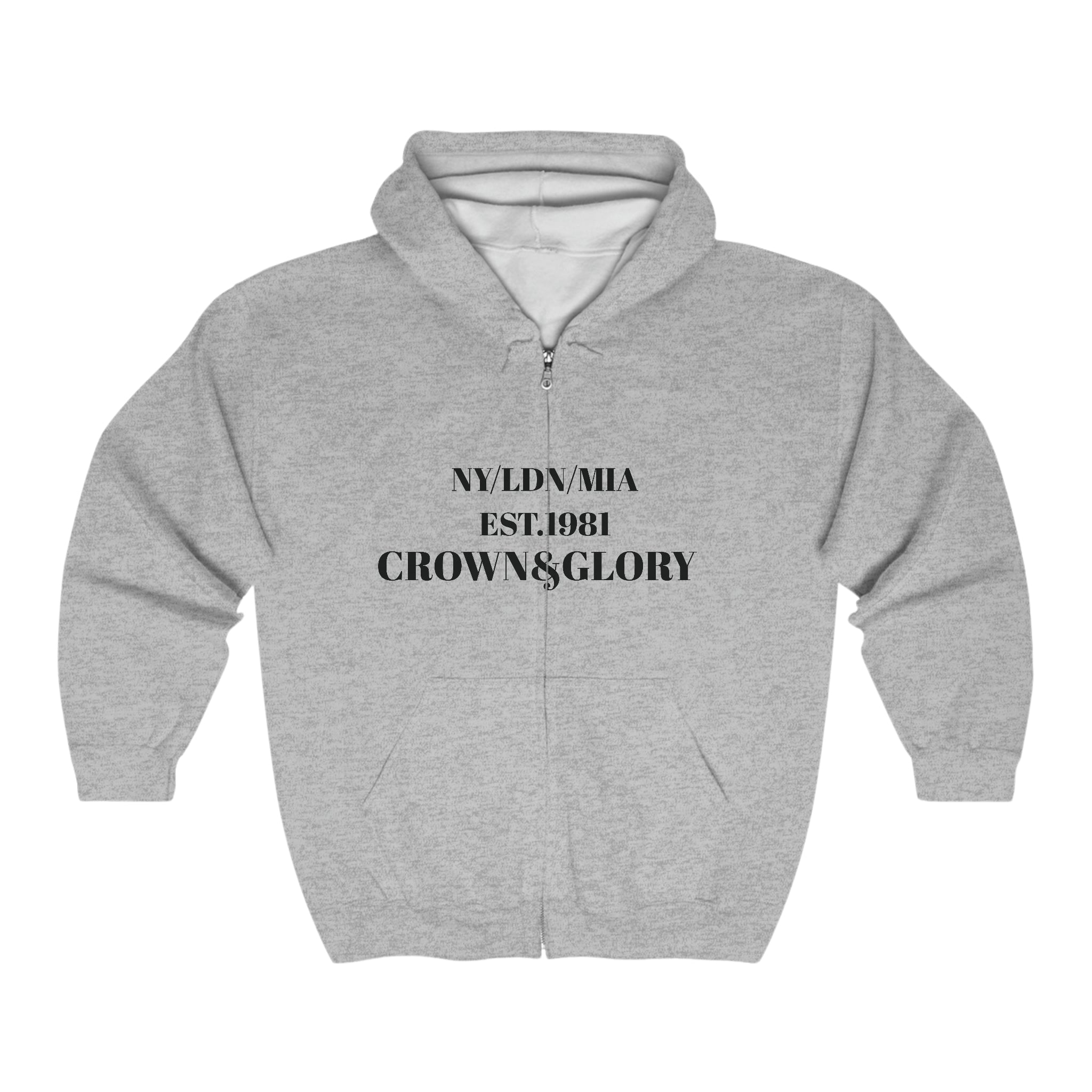 C&G Unisex Heavy Blend™ Full Zip Hooded Sweatshirt